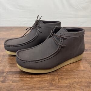 Amali Men's Chukka Boots size 9 NWOB Dark Brown